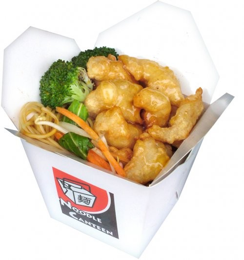 Honey Chicken Noodles